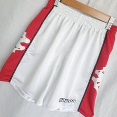 Kappa ハーフパンツ サイドロゴライン 赤(レッド) - 古着屋