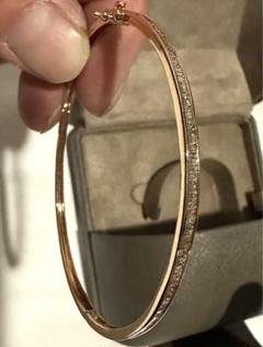 ユキザキセレクトジュエリー　18k.ダイヤバングル ユキザキセレクトジュエリー18k.ダイヤバングル