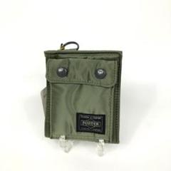 【未使用保管品】5F265/ポーター/財布/タンカー/ナイロン/グリーン/緑 未使用保管品】5F265/ポーター/財布/タンカー/ナイロン/グリーン