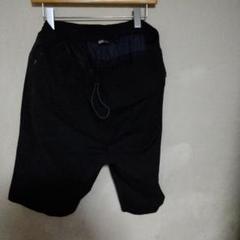 UNIQLO XTheory ショートパンツ XL 黒 背面BK/NV