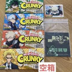僕のヒーローアカデミア　クランキーコラボ箱&ステッカー　ヒロアカ　緑谷　爆豪　轟のサムネイル