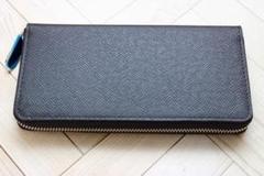 メンズ 黒 長財布 ロングウォレット