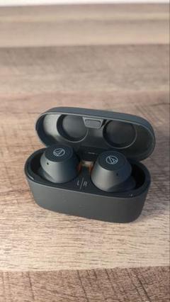 【美品】オーディオテクニカ　ATH-CKS30TW+ 　BK(マットブラック)のサムネイル