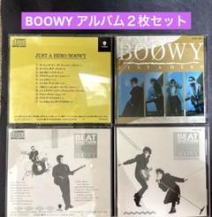 BOOWY〜２枚セットJUST A HERO 、BEAT EMOTIN