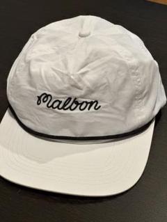 Malbon ナイロン　ホワイトキャップ