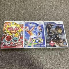 Wii 太鼓の達人／WE LOVE GOLF ／MONSTER HUNTER3