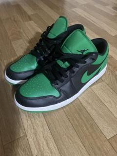 Nike Air Jordan 1 Low ブラック/グリーン