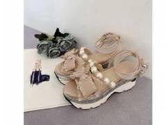 Swankiss スワンキス サンダル シルバー Mサイズ Swankiss - Swankiss スワンキス サンダル シルバー Mサイズの