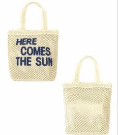 アキロン✖️ Donobanコラボ　かごバッグ　ホワイト 美品☆ Donoban×アキロンコラボフリルキャンバスバケットバッグ