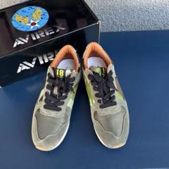 AVIREX スニーカー　サイズ28cm （EUR43） カーキ系カモフラ柄のサムネイル