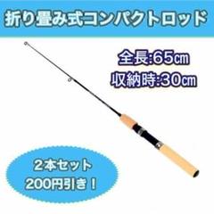 新品未使用品 ワカサギ竿　145cm ２本　110cm 計３本セット+手作り竿 ロッド 釣竿 ワカサギ コンパクト 竿」の人気商品一覧 | 安い
