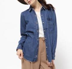 moussy カットオフデニムシャツ
