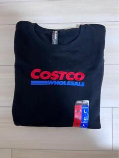 新品未使用]COSTCO コストコ ロゴトレーナー スウェット L