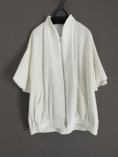 louren summer tweed puff sleeve blouson