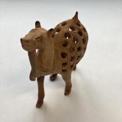 ヴィンテージ　一本彫り　駱駝の花台　高51cm 木彫　折り畳み　ラクダ　置物 Amazon｜STOBOK ラクダの置物 ラクダの本棚の装飾 ラクダの彫刻