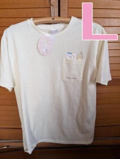 ちいかわ　Ｔシャツ　メンズ　Ｌサイズ ハチワレ　うさぎ アベイル