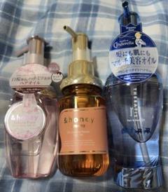 アンドハニー サクラピクシーモイストシルキーヘアオイル セ