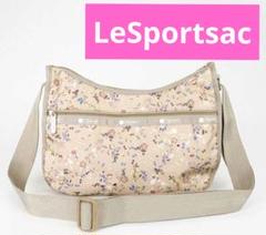 H14 LeSportsac レスポートサック　2way バッグ　花刺繍　良品 レスポートサック LesportSAC ショルダーバッグ ナイロン 花柄