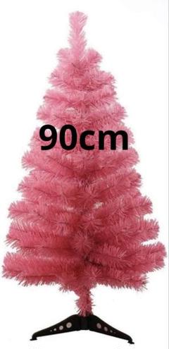 クリスマスツリー 人工クリスマスツリー ピンク 90cm ショッキングピンクのサムネイル