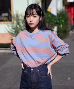 FREAK'S STORE フリークスストア ボーダービッグロンT 試着のみのサムネイル
