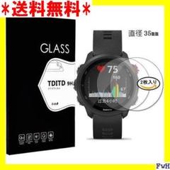 ２ TDITD ガラスフィルム 2枚入 Garmin Fo usic 用 487のサムネイル