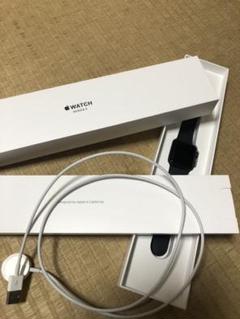 Apple Watch 3 38mm ブラックスポーツバンド