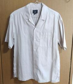 H&M ベージュ オープンカラーシャツ 【М】