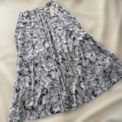 新品未使用 LOUNIE ルーニィ 総柄 フレアスカート