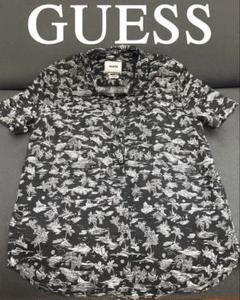GUESS アロハシャツ Mサイズリゾート 柄【美品】のサムネイル