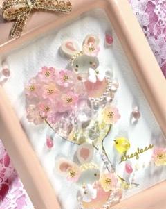 シーグラスアート『 桜カクテル❀.*゜』 シーグラスアート『 桜カクテル❀.*゜』他5点
