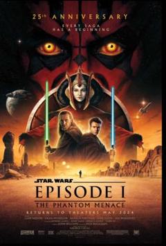 当時物【未開封】スターウォーズ エピソード1 パドレ・アミダラ　ポスター 当時物【未開封】スターウォーズ エピソード1 パドレ・アミダラ
