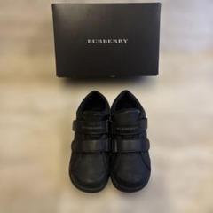 BURBERRY 18cmキッズ スニーカー 黒 Kids black and red size 29 Burberry sneakers | eBay