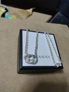 美品✨　グッチ　GUCCI　ネックレス　インターロッキング　シルバー　925 GUCCI - グッチ GUCCI ネックレス インターロッキングG シルバー