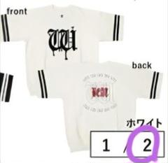 42▢UVERworld 信人プロデュース Tシャツ ホワイト KM1226-4 42▢UVERworld 信人プロデュース Tシャツ ホワイト KM1226-4