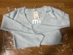 Symmetry GYDA embroideryシャギーニットカーディガン