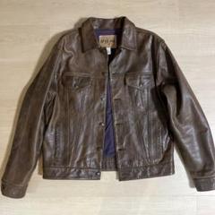【美品】ギャップ 925 レザージャケット 牛革 90S 美品】ギャップ 925 レザージャケット 牛革 90S