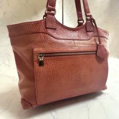 美品 aniary トートバッグ シボ革 大容量 A4収納 肩掛け 赤 迷彩 美品 aniary トートバッグ シボ革 大容量 A4収納 肩掛け 赤 迷彩