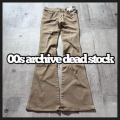dead stock 00s archive flare denim y2k