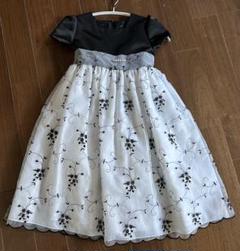 【極美品】　kate spade フォーマルワンピース 110 花柄　リボン ☆極美品☆】sweet kids刺繍花柄☆リボン付きフォーマル