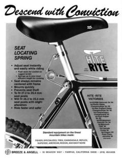 JOE BREEZE HITERITE MTB BREEZER クランカー