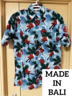 アロハシャツ メンズ MADE IN BALI サイズL レーヨン100%