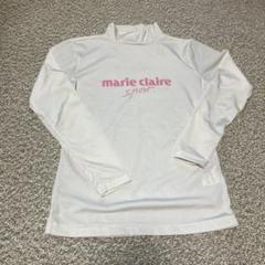 marie claire スポーツ 長袖シャツ L ホワイト