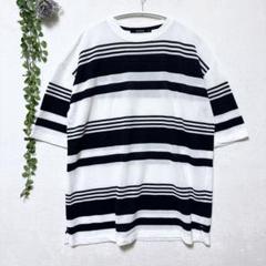 G2024コンファーム✤わけあり✤半袖Tシャツ メンズM相当 黒白 薄手 通気性