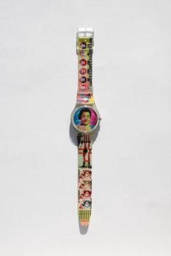 電池交換済み　swatch　スウォッチ　腕時計　1997年　クロノグラフ　緑 SWATCHの電池交換方法と時間合わせ、クロノ針設定の方法 - YouTube