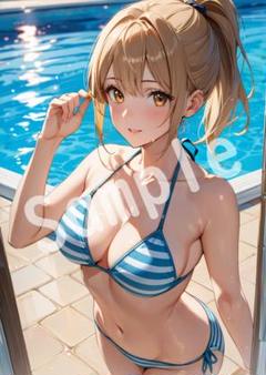 1点物 JK アニメ ファンアート A4 ポスター イラスト ★00132075