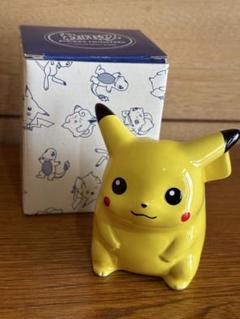 【新品未使用】ポケモン　ピカチュウ バンク（Ｓ）　陶器製 貯金箱