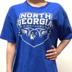 Tシャツ NORIHGEORGIA ブルー 青 古着