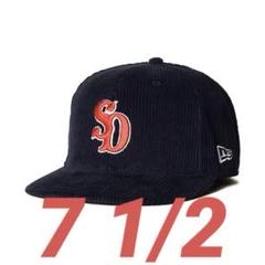 NEW ERA × SD 59Fifty Corduroy Logo Cap