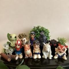 ✧もののけ姫 フィギュアセット✧ Amazon.co.jp: smcgk 1/64フィギュア，もののけ姫，白狼，动漫人