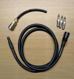 HPAホース　外部ソース　Co2　ワンタッチコネクタ　マルイマガジンアダプター HPAホース 外部ソース Co2 ワンタッチコネクタ マルイマガジン